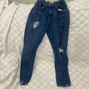 Zara Kids Blue Distressed Jeans